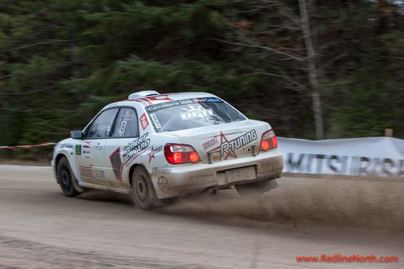 Action from the Rally of the Tall Pines 2012