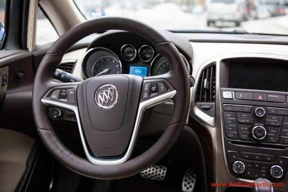 Leather wrapped heated steering wheel adds a touch of luxury