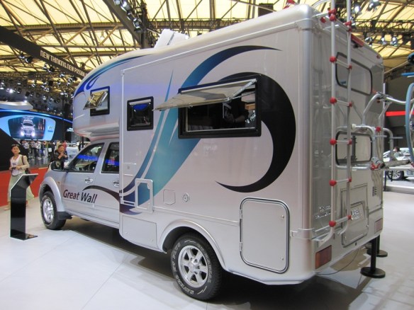 Chinese made Great Wall camper truck